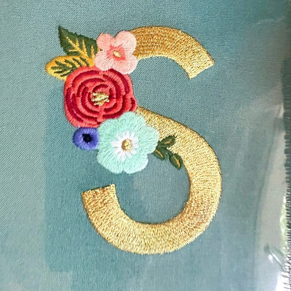 Rifle Paper Co. Embroidered Journal Initial 